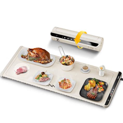 Extra Large Food Warming Mat, 36x15 Inch Electric Heating Tray for ...