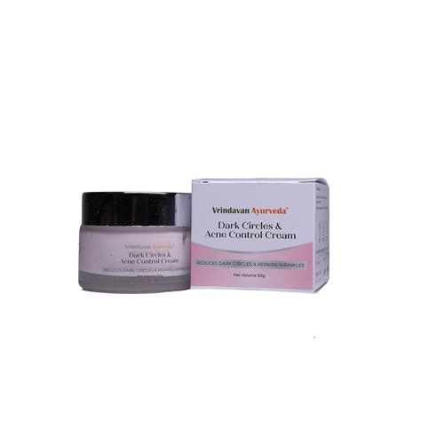 Vrindavan Ayurveda Dark Circles & Acne Control Cream : Amazon.in: Beauty