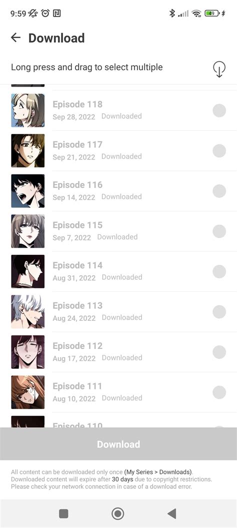 When can I download them again? : r/webtoons