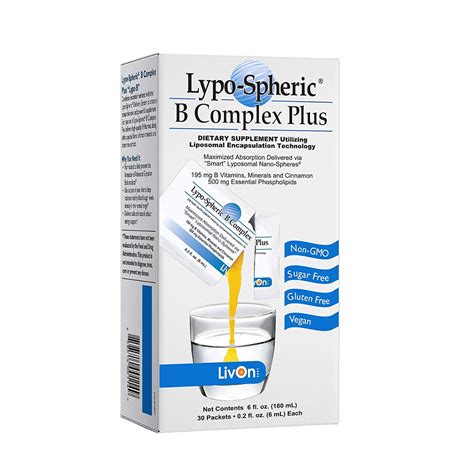 Lypo-Spheric® Vitamin B-Complex Plus | Liposomal Encapsulation Technol ...