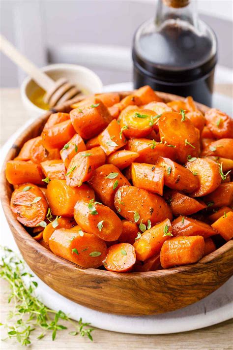 The Best Honey-Balsamic Roasted Carrots - Healthy Substitute