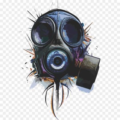 Gas Mask Transparent Isolated Images PNG 23832N - Pngsource