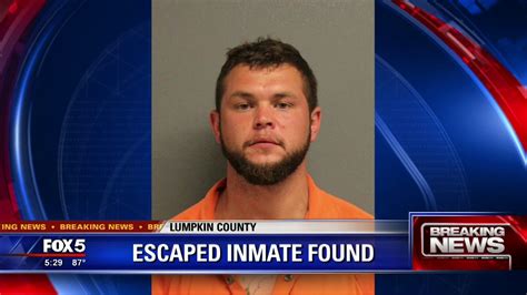 Lumpkin County escaped inmate found - YouTube