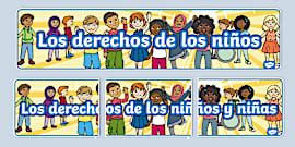 Los derechos de los niños - Frases
