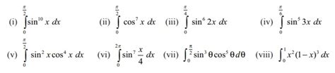 பயிற்சி 9.6 : குறைப்புச் சூத்திரங்கள் (Reduction Formulae ...