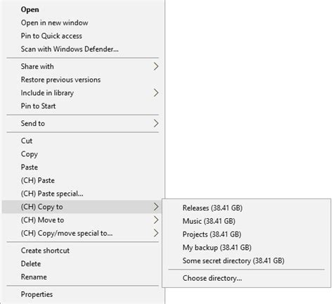 Image result for Shell Context Menu