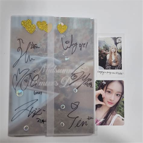 NMIXX "A Midsummer NMIXX’s Dream" - Hand Autographed(Signed) Album - – HALLYUSUPERSTORE