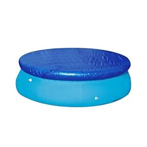BESTOMZ Swimming Pool Cover 8 Feet for Frame or Inflatable Fast Set ...