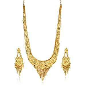 Sukkhi Ravishing 24 Carat Gold Plated Wedding Jewellery Long Haram ...