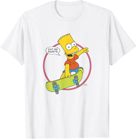 Buy The Simpsons Bart Simpson Eat My Shorts T-Shirt Online at Lowest ...