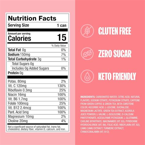 ZOA Zero Sugar Energy Drinks, White Peach - Sugar India | Ubuy