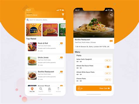 Food & Restaurant Ordering App UI Kit Design by Mangat Singh UI/UX ...