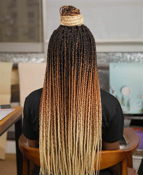 25 Ombré Braids Hairstyles - Braid Hairstyles