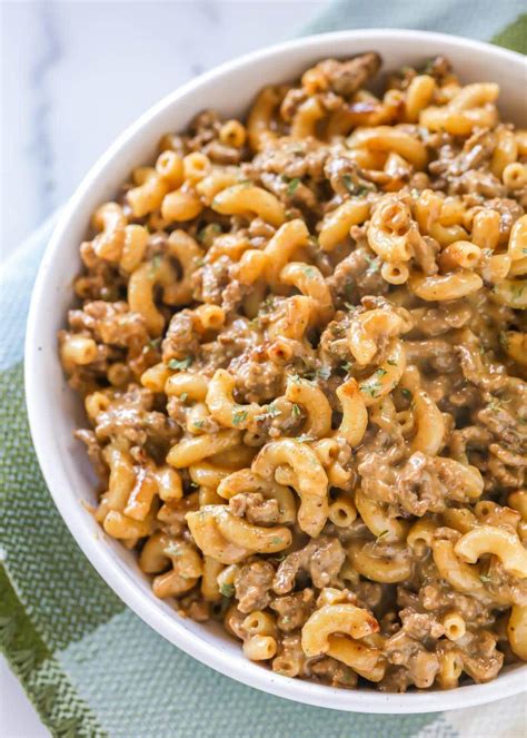 diy hamburger helper