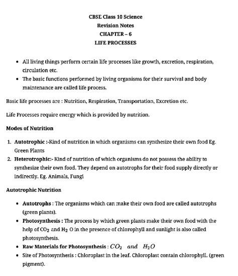 Image result for Class 10 Science Chapter 6 Notes