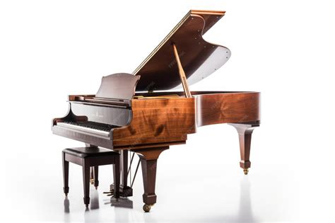 Premium AI Image | Grand piano percussion music instrument isolated on ...