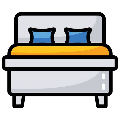 침실 - 무료 가구 및 가정개 아이콘