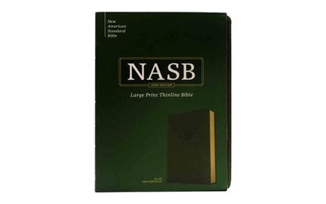 NASB Large Print Thinline Bible – BibleStore