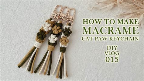 Rezultat imagine pentru DIY Macrame Keychain Free Pattern
