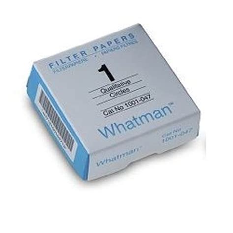 Whatman Grade1 Qualitative Filter Paper, 100/pkt (47mm) : Amazon.in ...