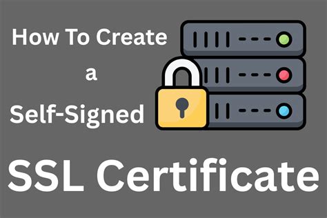 Image result for How to Create a Local SSL Certificate