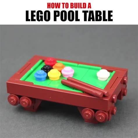 Image result for LEGO Pool Table