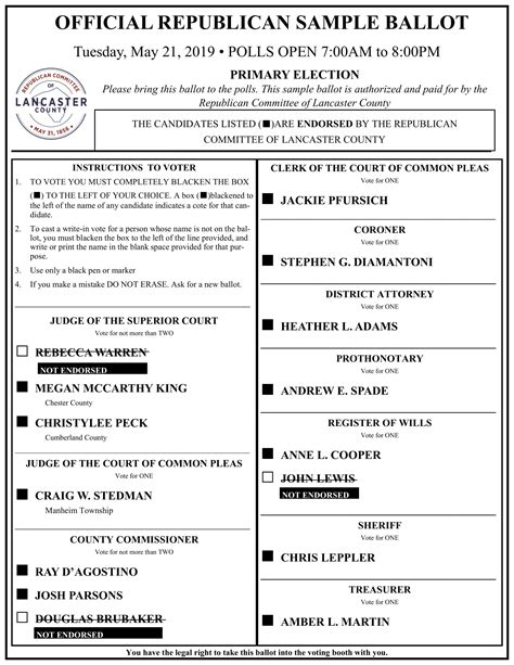 Texas Amendments 2025 Sample Ballot