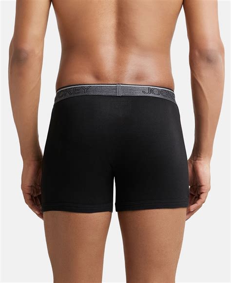 Buy Super Combed Cotton Rib Solid Boxer Brief with Ultrasoft and ...