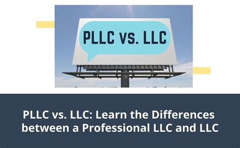 PLLC vs. LLC: Learn the Differences between a Professional LLC and LLC ...