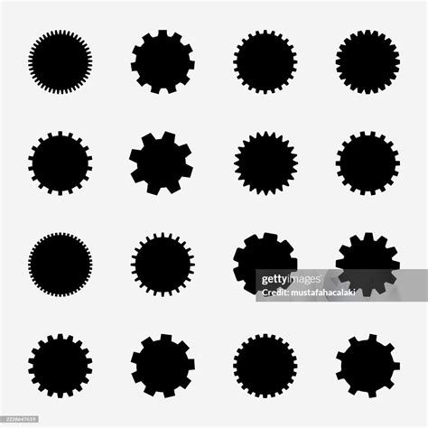 Minimal Gears Set High-Res Vector Graphic - Getty Images
