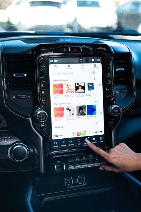 2022-2024 RAM 1500 UBQ Uconnect 5 Upgrade kit with 12-inch Touchscreen ...