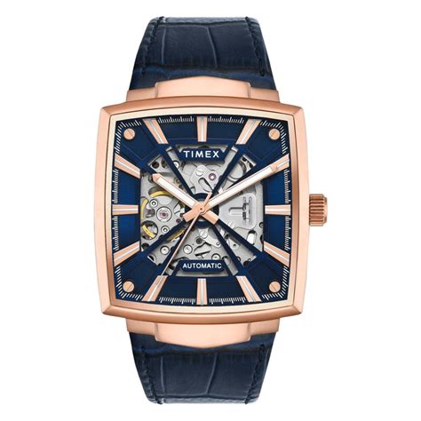 TIMEX Signio Blue Square Dial Analog Men's Watch - TWEG32001