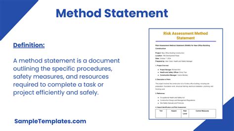Image result for Method Statement Project