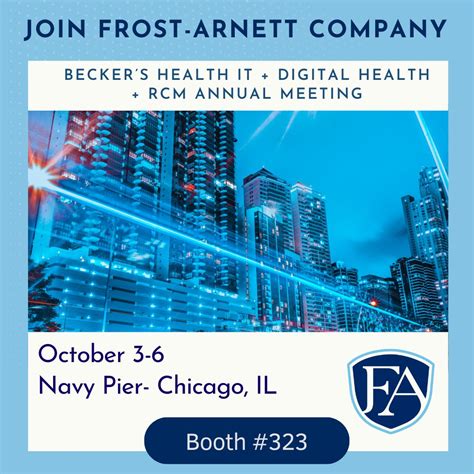 Frost-Arnett Company on LinkedIn: #beckers #networking #healthcare # ...