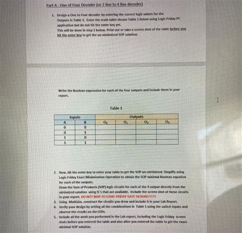 Image result for 2-To-4 Line Decoder