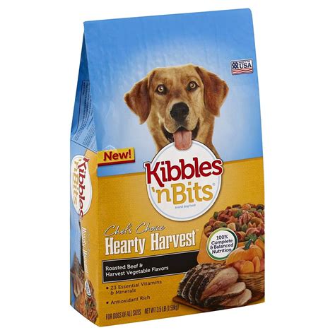 Kibbles 'N Bits Chef'S Choice Hearty Harvest Dog Food, 15 Lb | Dog food ...