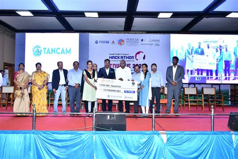 TANCAM |WOMEN HACKATHON 2025 - Periyar Maniammai Institute Of Science ...
