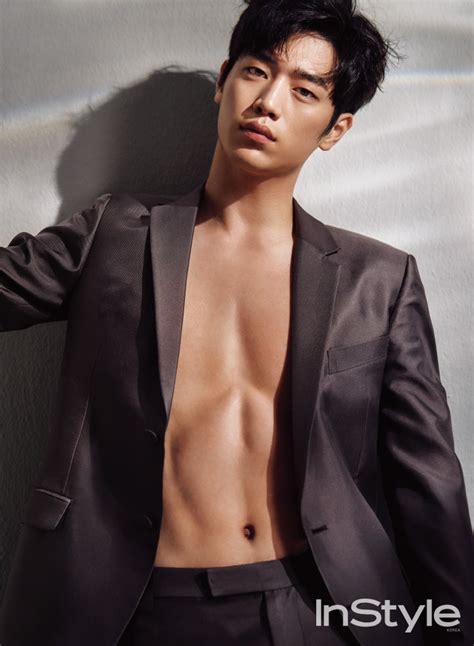Seo Kang Joon Bares Abs in InStyle Korea