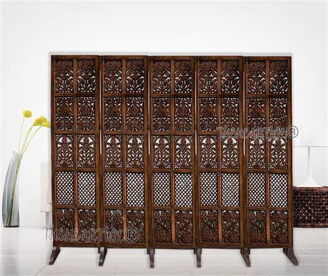 Buy THEHEARTWILL® Wooden partition for Pooja Room/separators for Living ...