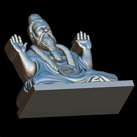 Divine Premanand Ji Maharaj 3D Model - Pendant STL Design