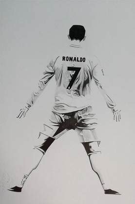 Cristiano Ronaldo Scratch Poster Wall Poster Photographic Paper ...
