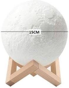 Flyers Color Changing 3D Moon Night Lamp for Home Decorative Fancy ...