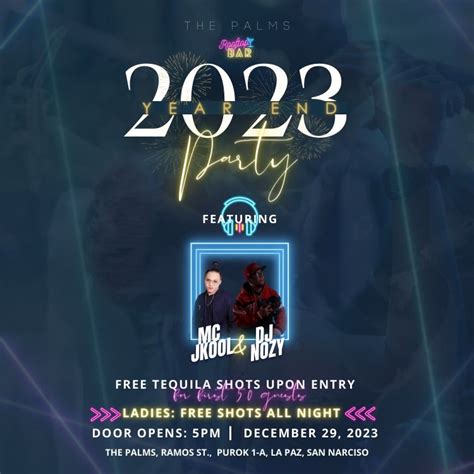 Year End Party, The Palms Resort & Bar, Laoag, December 29 2023 ...