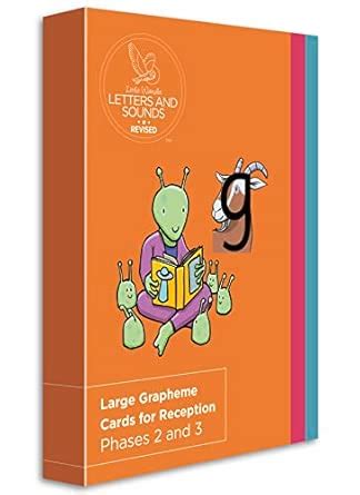 Large Grapheme Cards for Reception: Phases 2 and 3 (Big Cat Phonics for ...