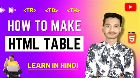 HTML Table Kya Hai | HTML में Table कैसे बनाते है