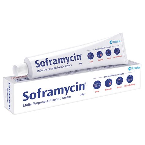 Buy Soframycin Multi-Purpose Antiseptic Cream for Cuts, Wounds, Burns ...