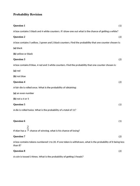 Image result for Probability Revision