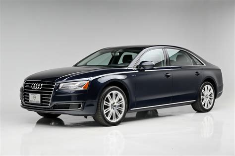 Inside Audi A8 With Black Tan