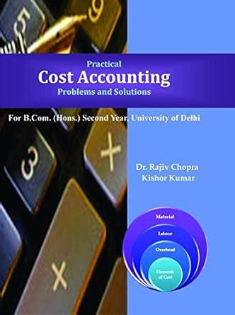 Cost Accounting -Text and Problems : Amazon.in: Books