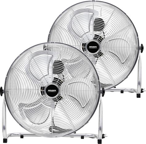 VINGLI 20'' Floor Fan, High Velocity Box Fan, UL Listed Heavy Duty ...